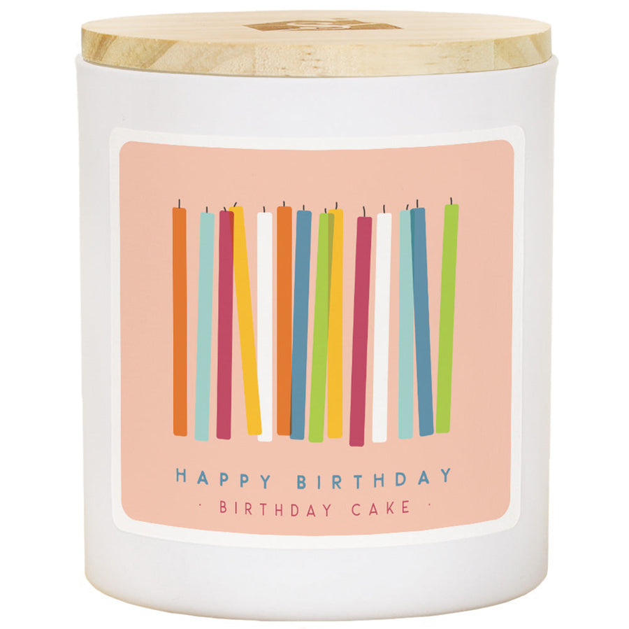 Colorful Candles Birthday