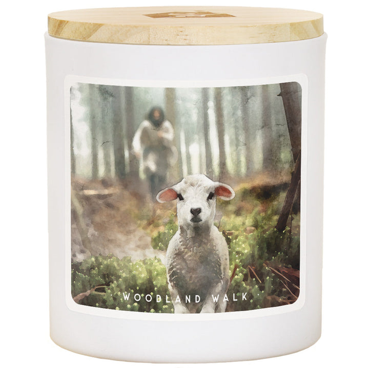 Jesus Rescuing Lamb - WDL