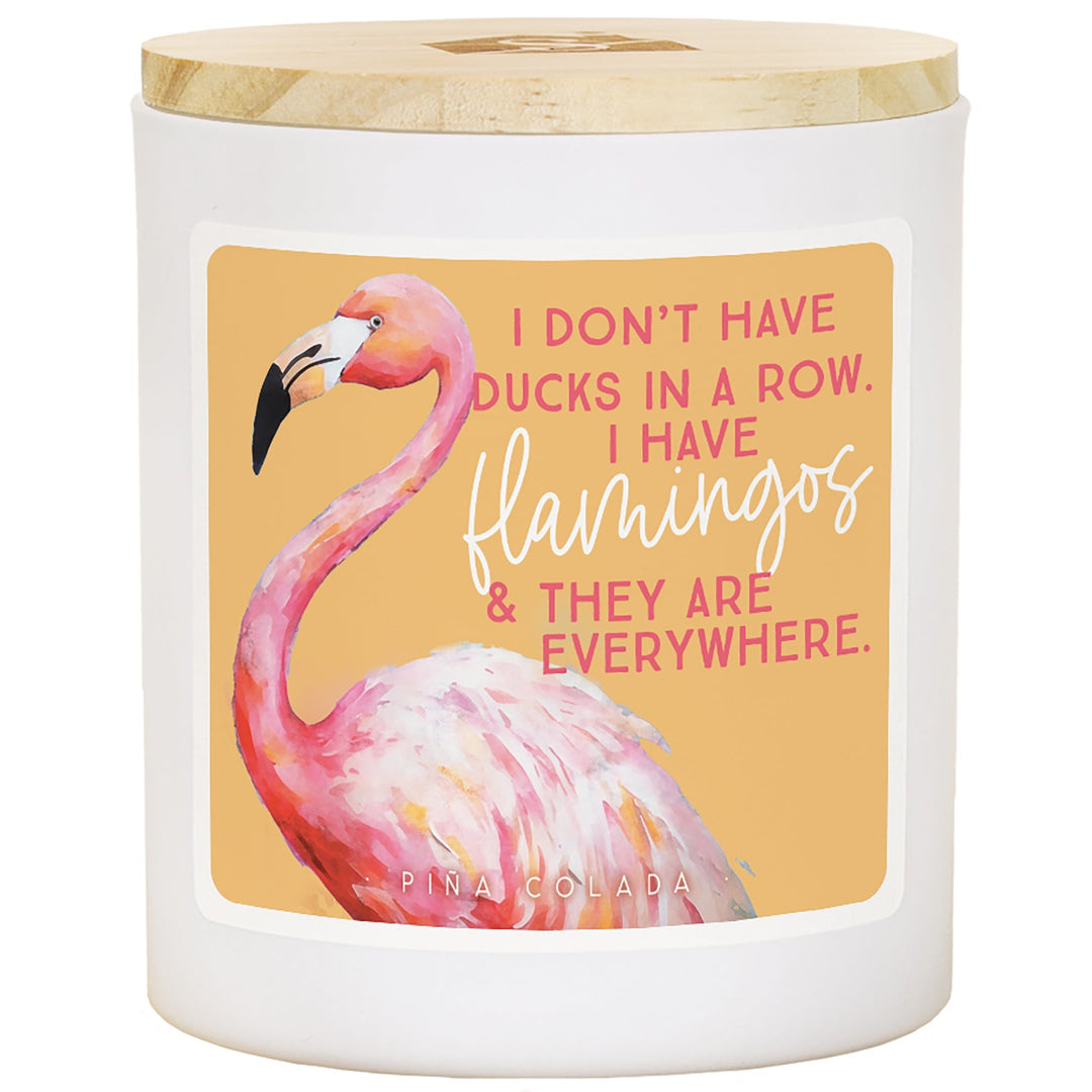 Ducks Row Flamingos - PNC