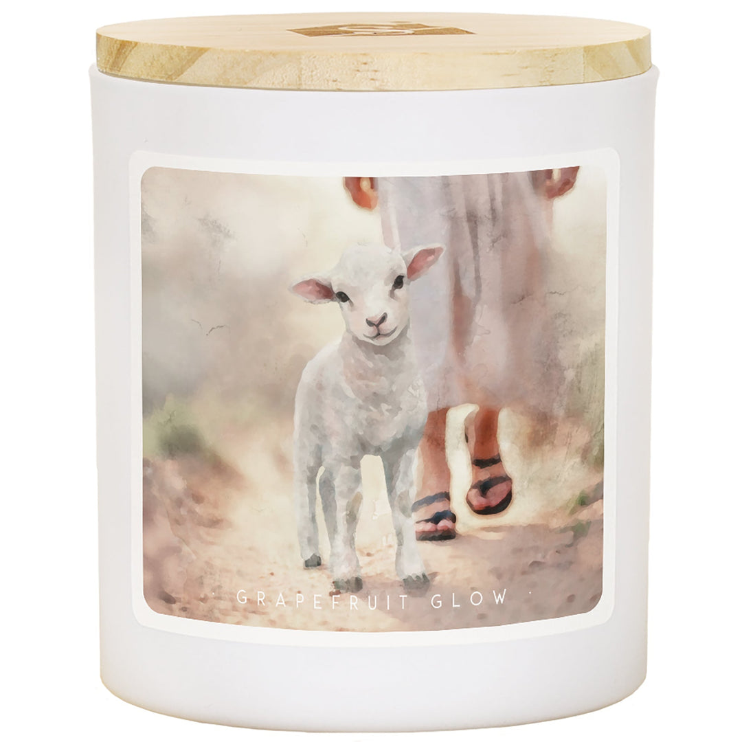 Lamb Walking On Path - GRP