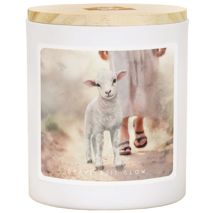 Lamb Walking On Path - GRP