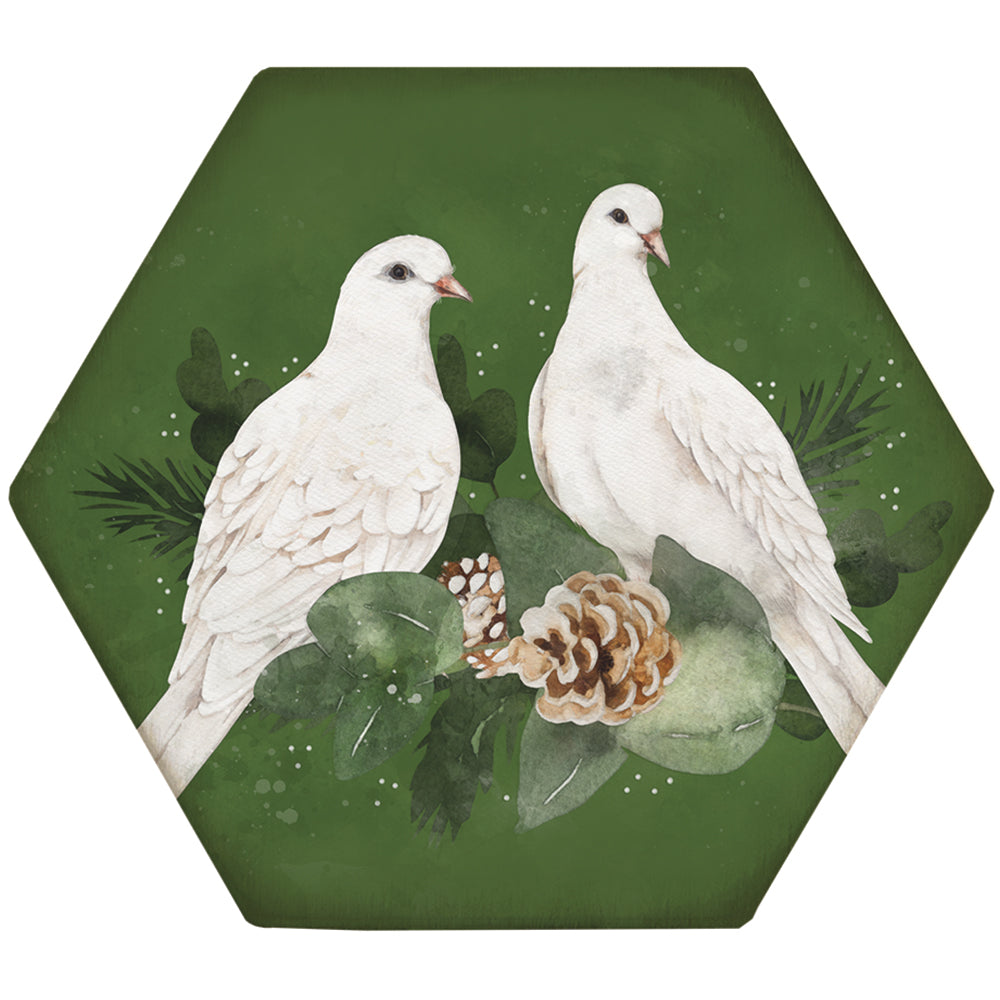 Turtle Doves Green