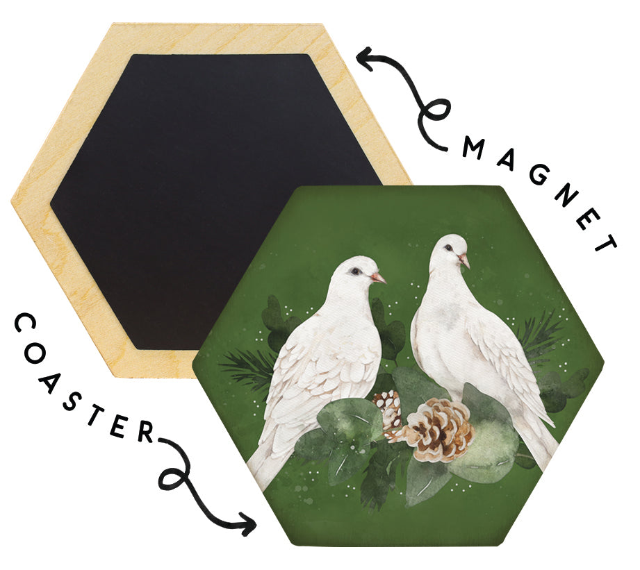 Turtle Doves Green