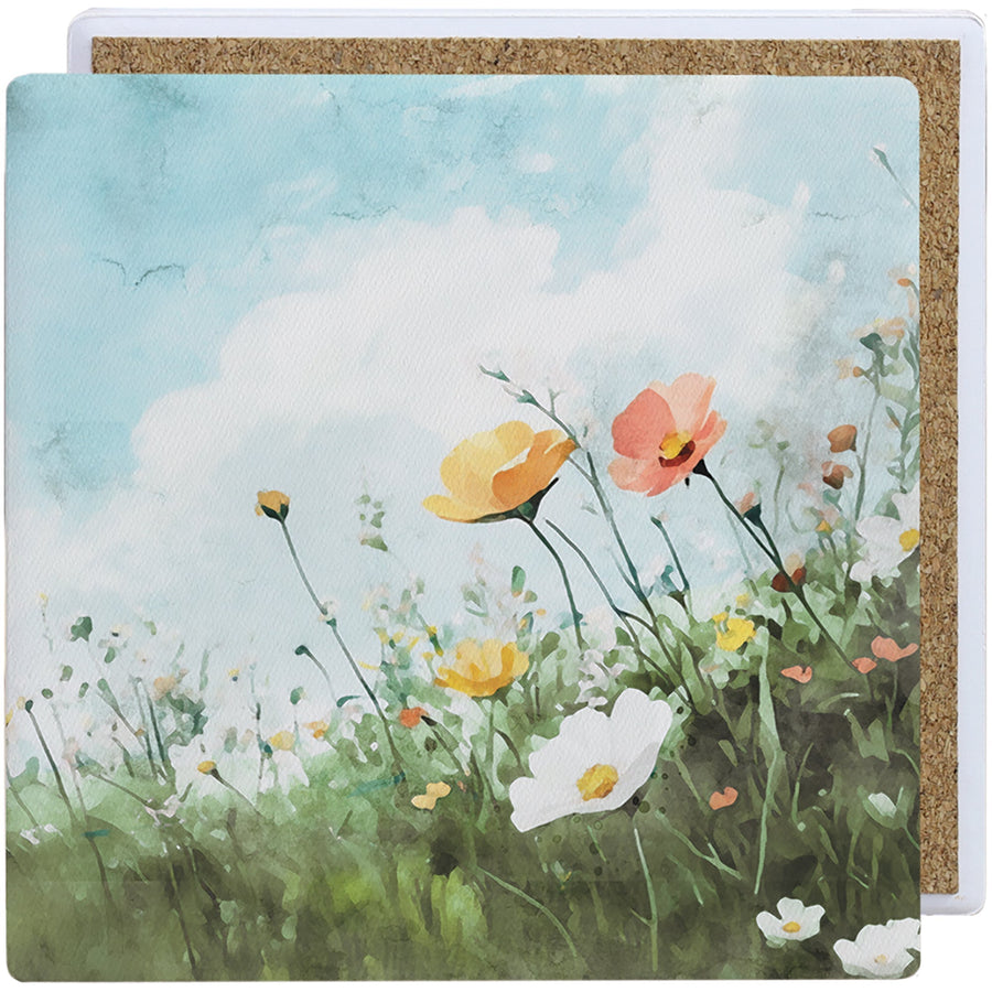 Flower Field Sky