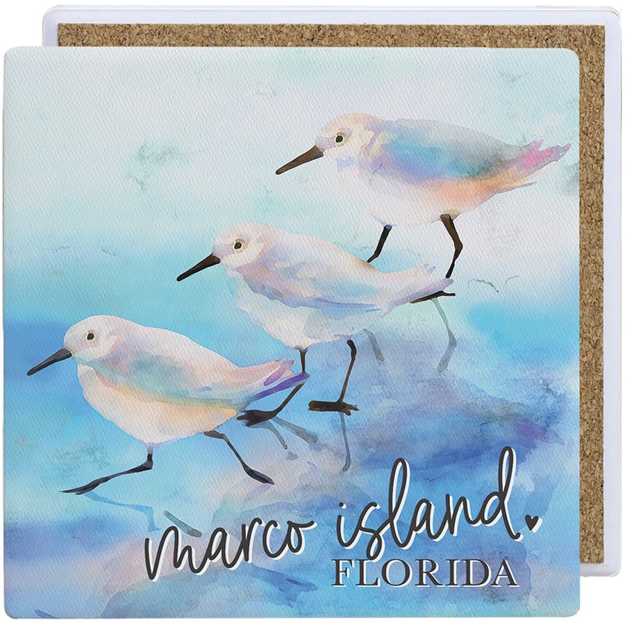 Blue Sandpipers Art LOC