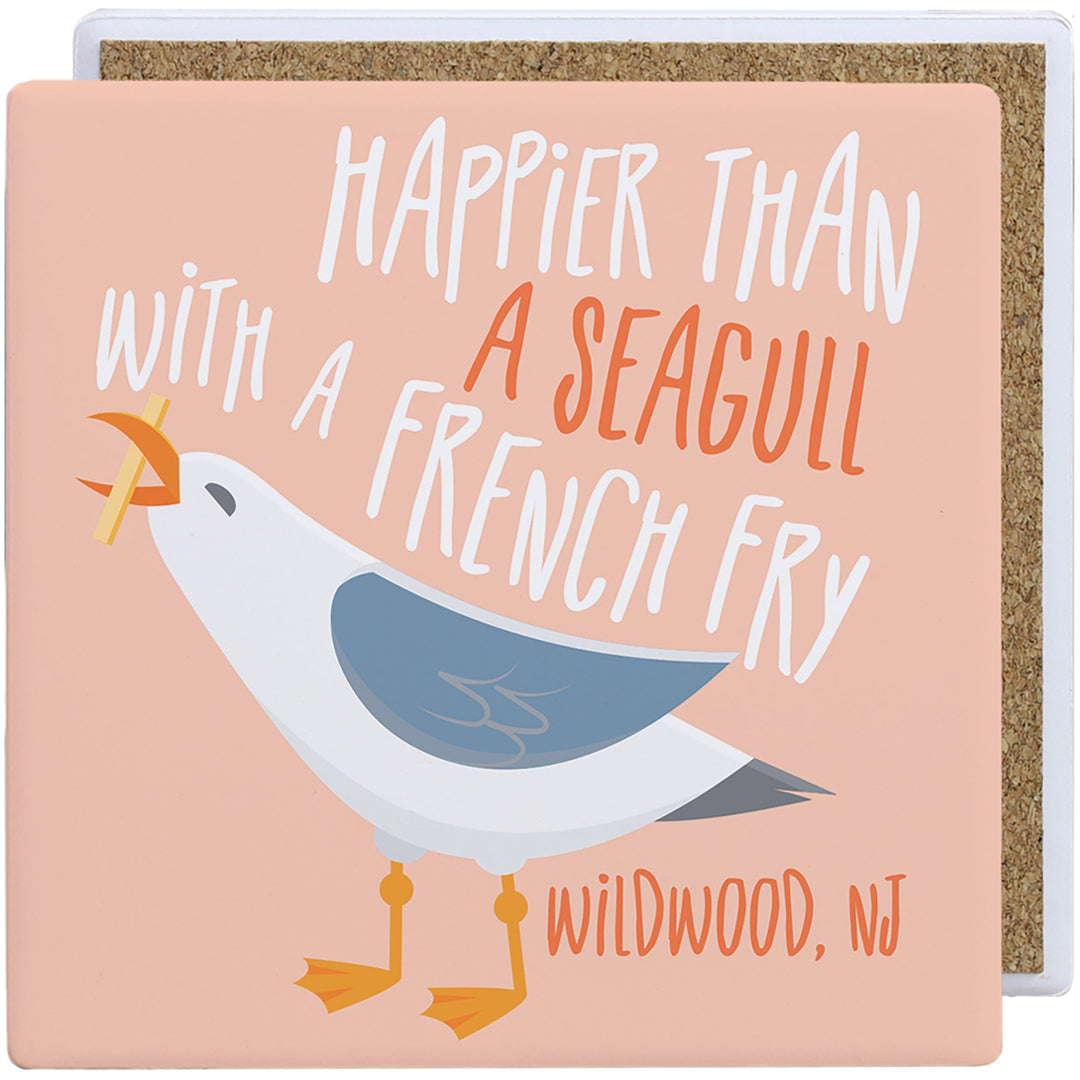 Happier Seagull Pink LOC
