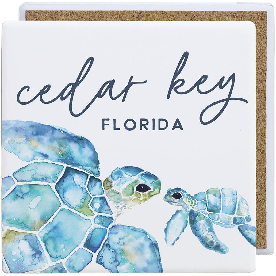 Watercolor Turtles Location LOC