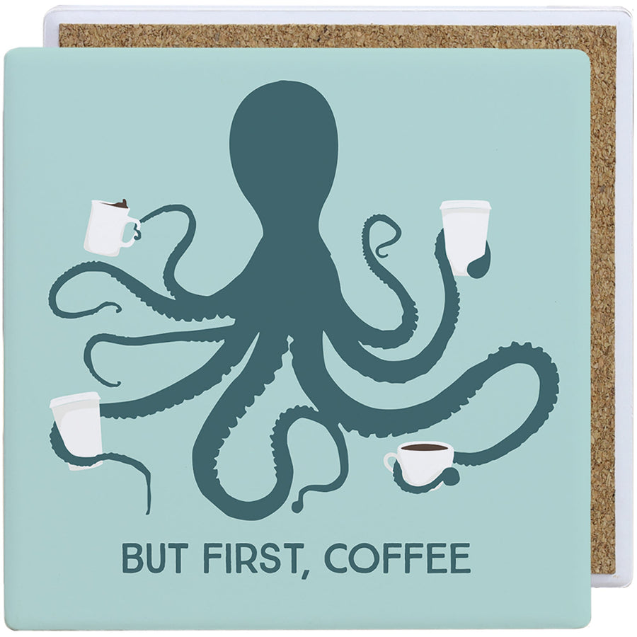 First Coffee Octopus