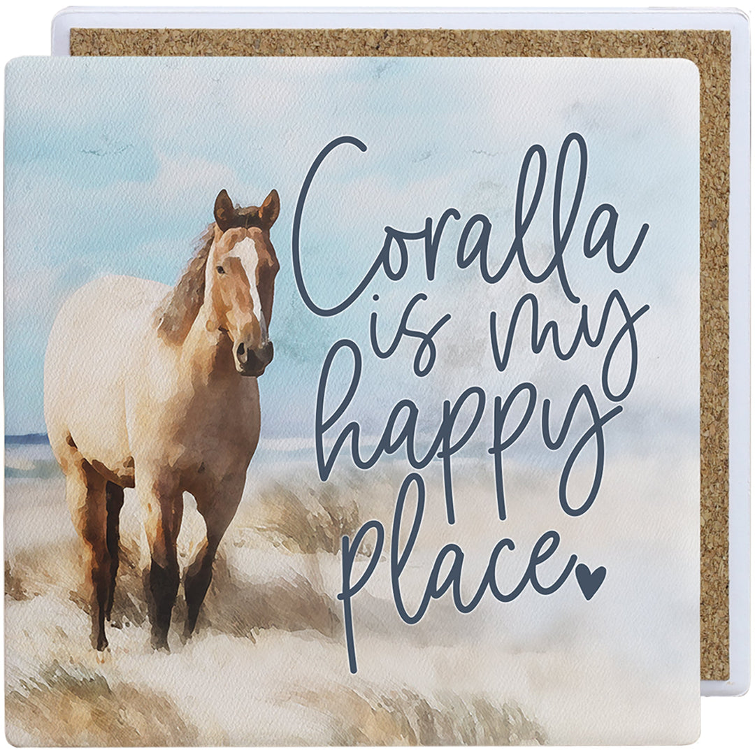 Beach Horse Happy Place LOC