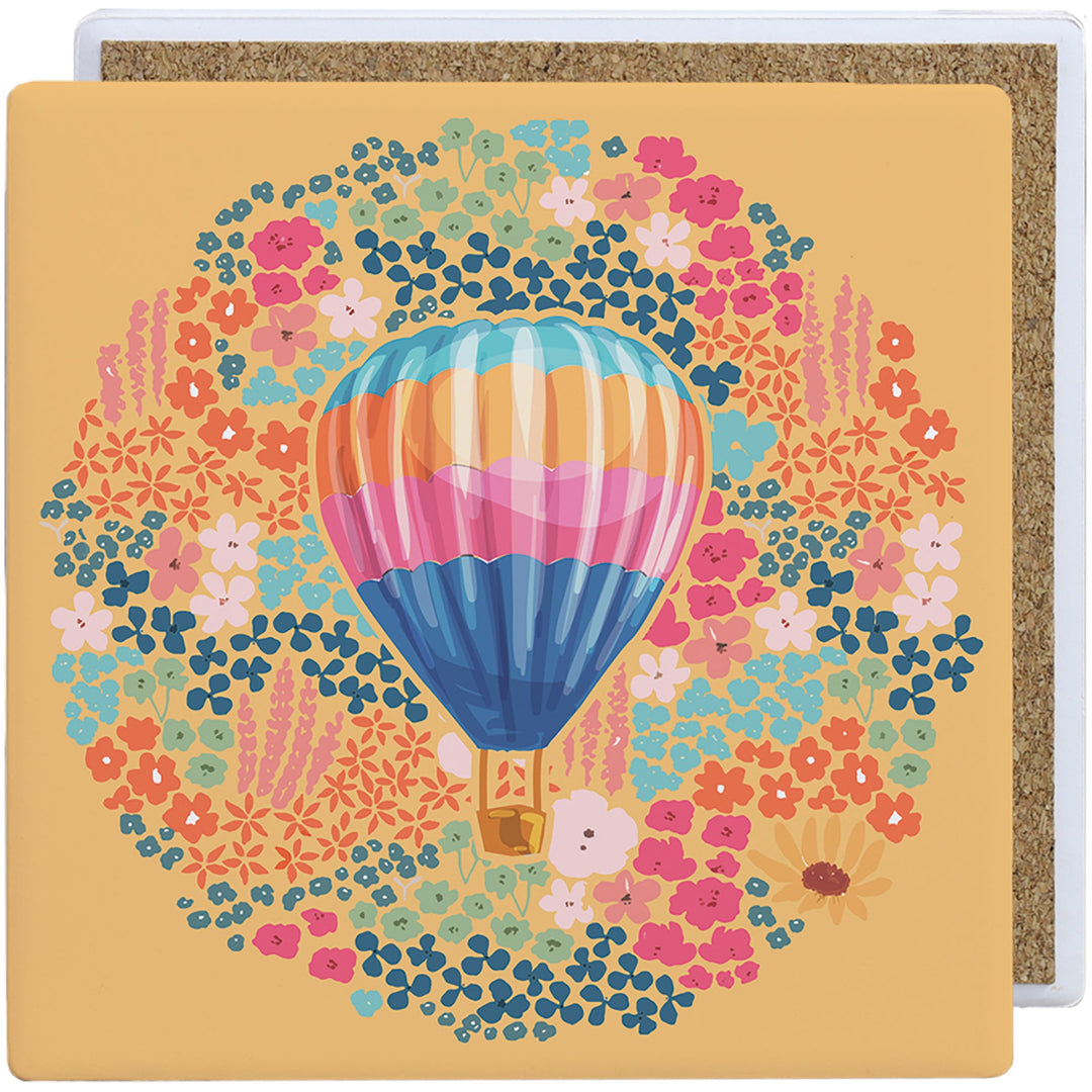 Floral Air Balloon