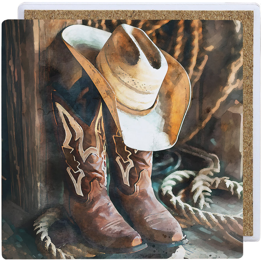 Boots Hat Rope