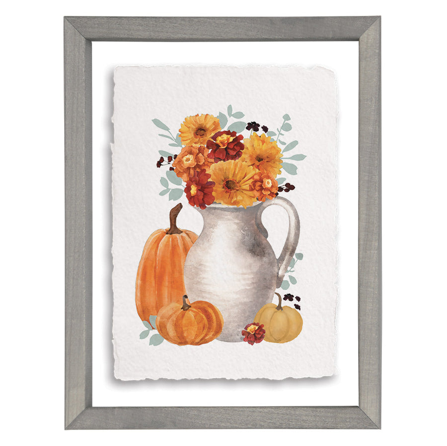 Autumn Stone Jar