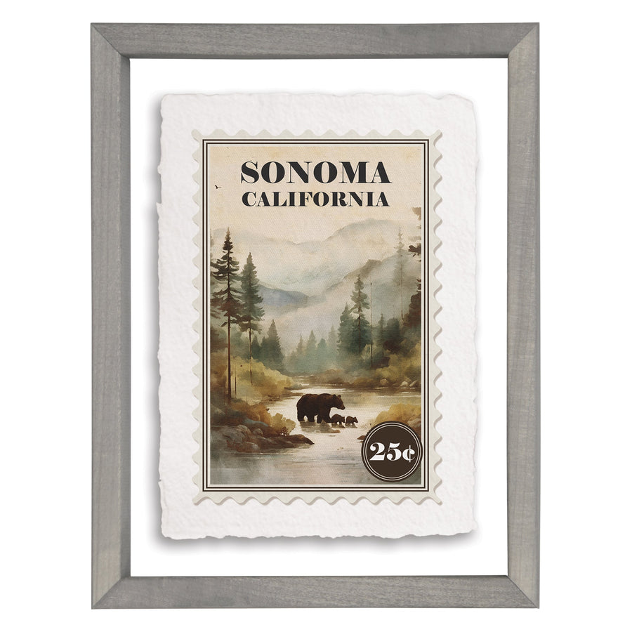 Mountain Bears Stamp LOC