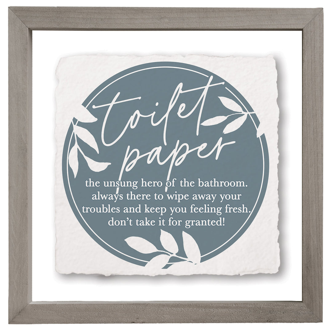 Toilet Paper Blue