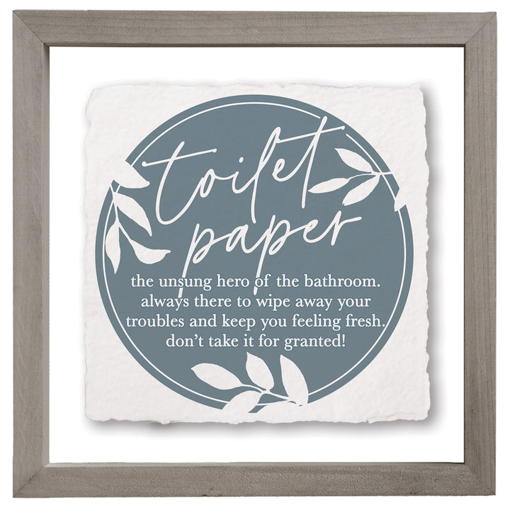 Toilet Paper Blue