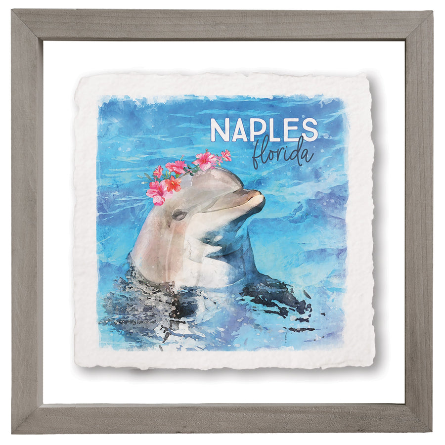 Dolphin Floral Crown LOC