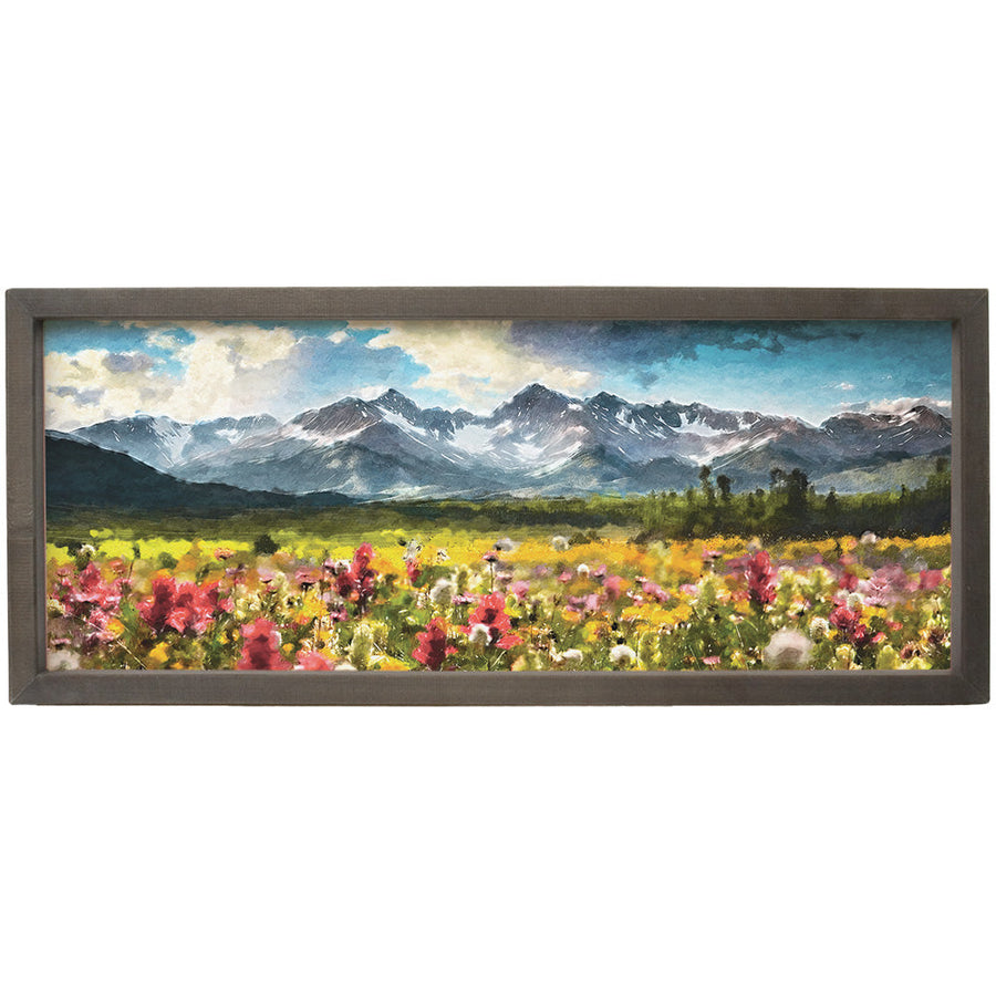 Mountains Watercolor