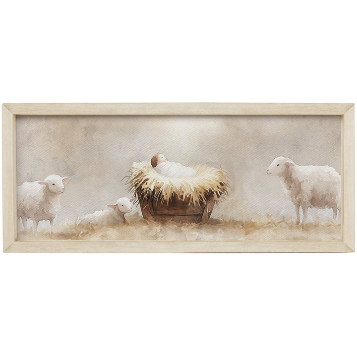 Baby Jesus Manger Art