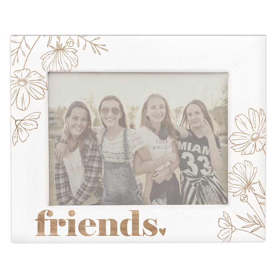 Friends Wood Flowers