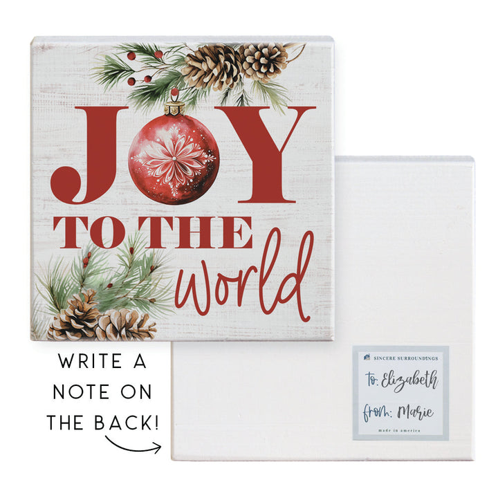 Joy World Ornament