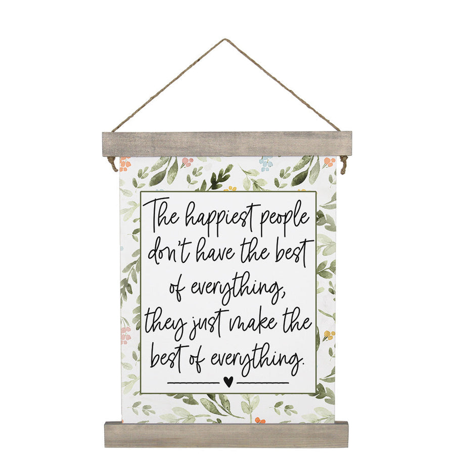 Happiest People Leaves