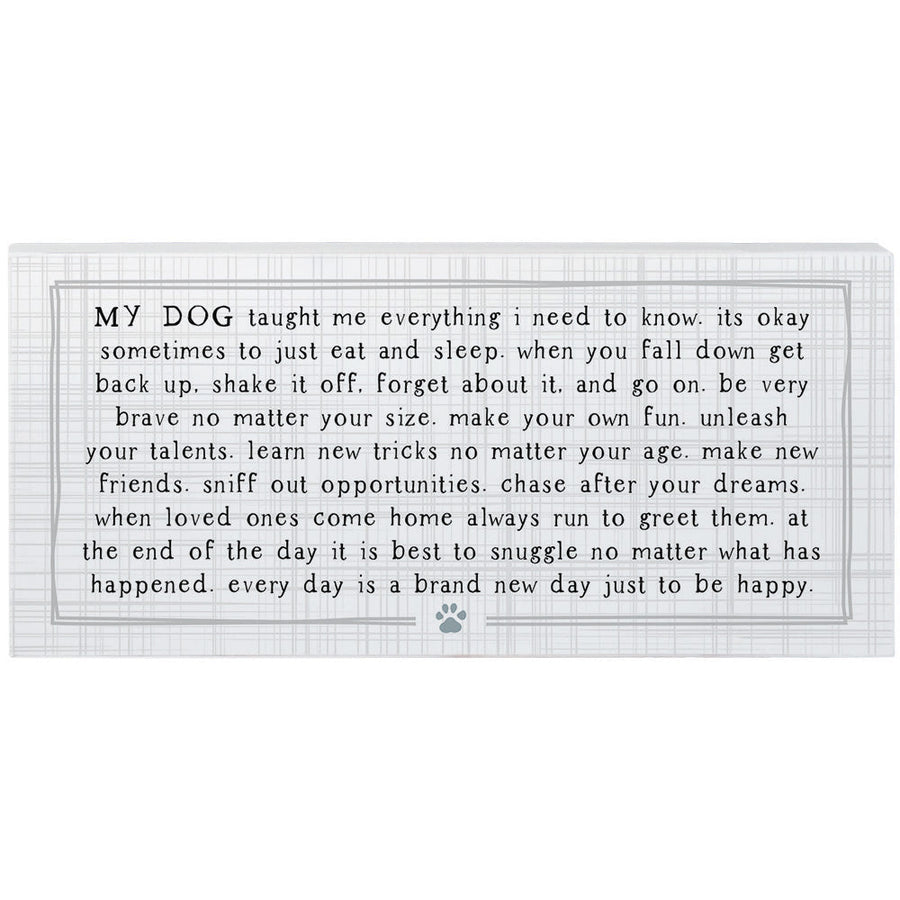 Dog Taught Me