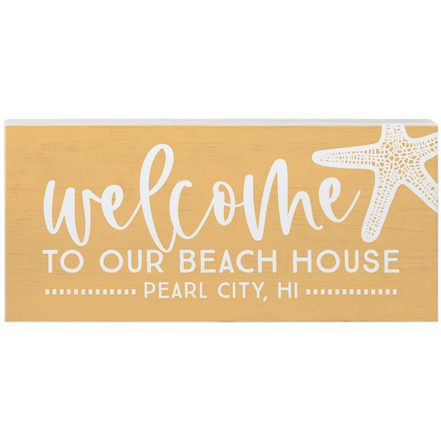 Welcome Beach Yellow LOC
