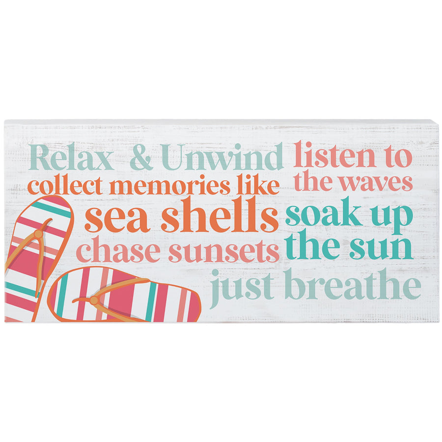 Relax Unwind Flip Flops