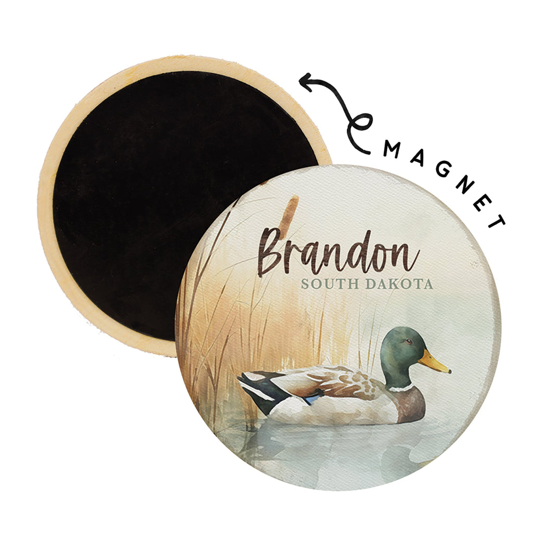Duck Cattails Scene LOC