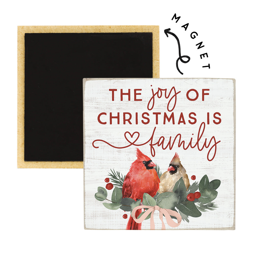 Joy Christmas Cardinals