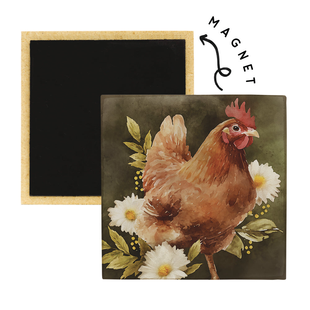 Floral Chicken