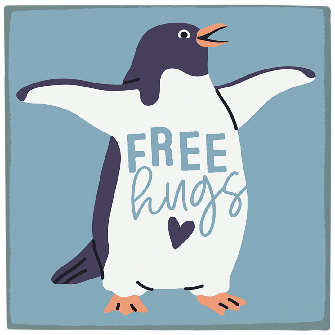 Free Hugs Penguin
