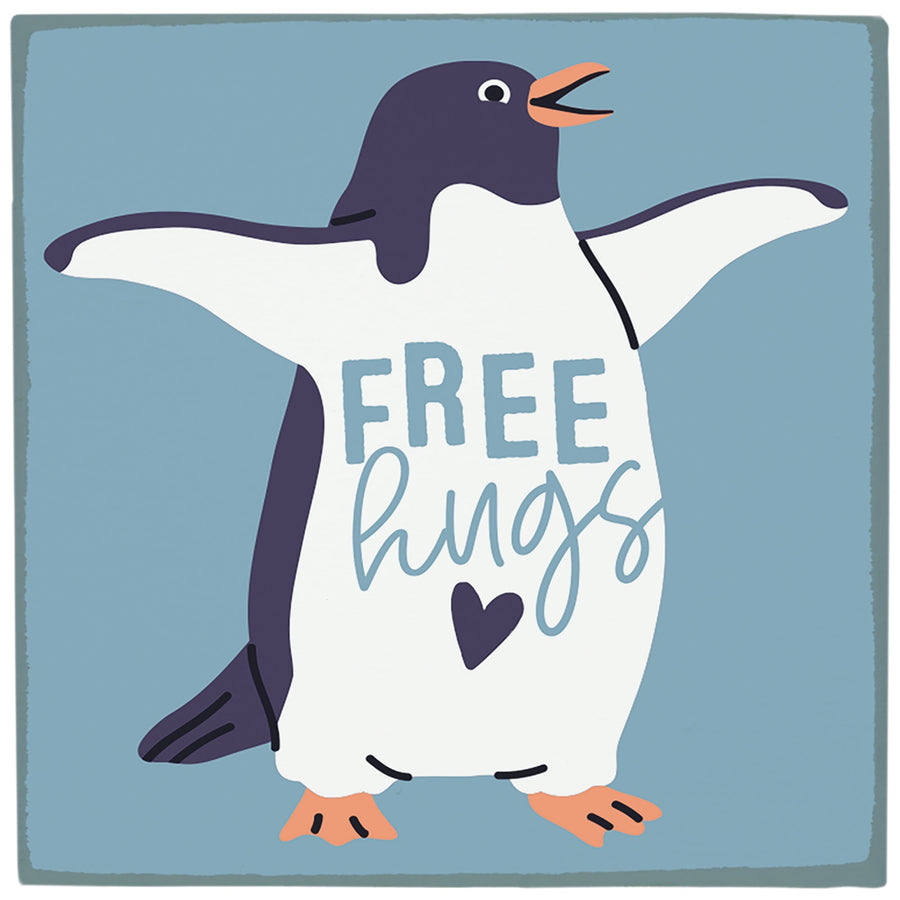 Free Hugs Penguin