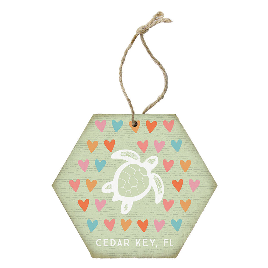 Colorful Hearts Turtle LOC