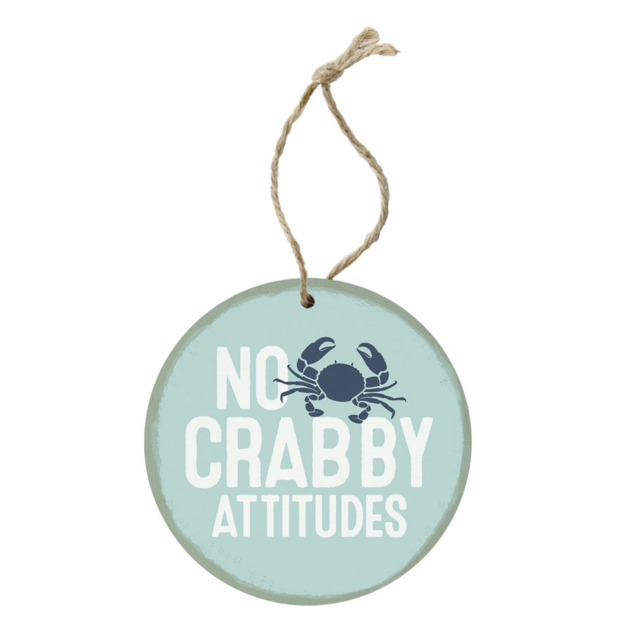 No Crabby Attitudes