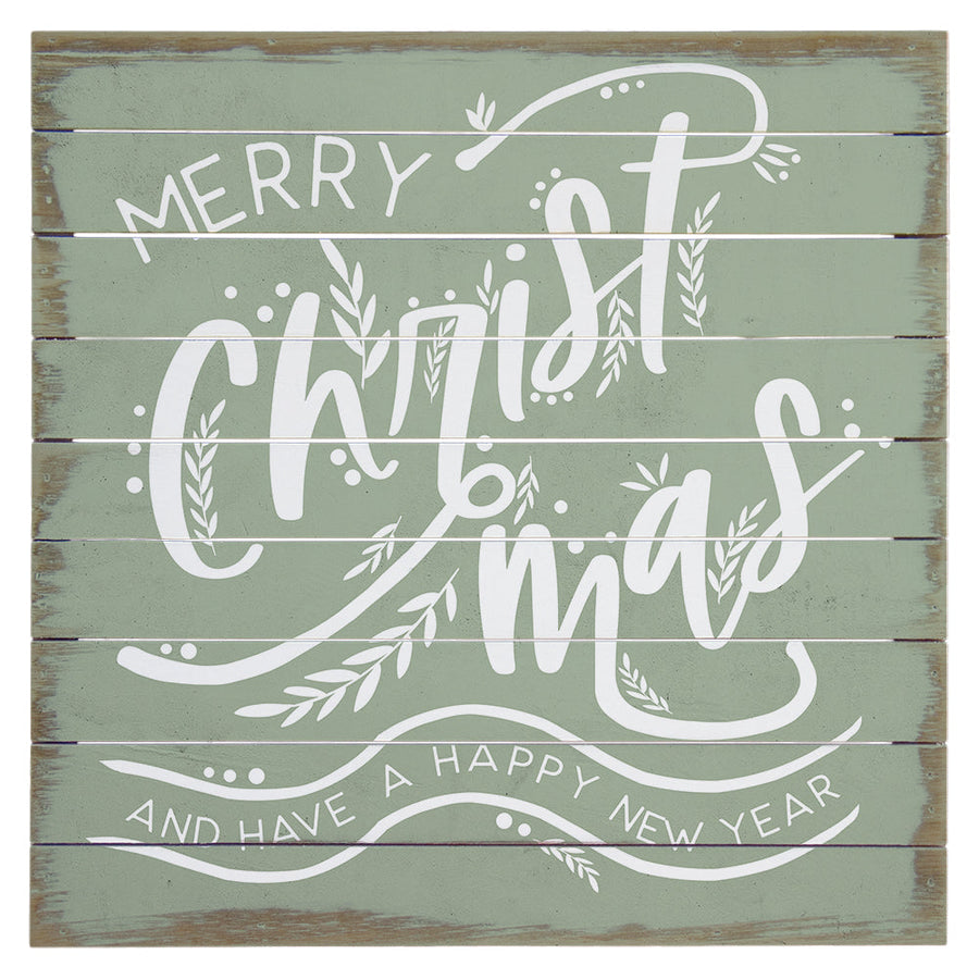 Merry Christmas Green