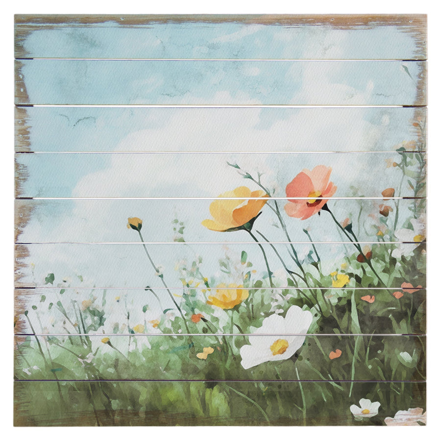 Flower Field Sky