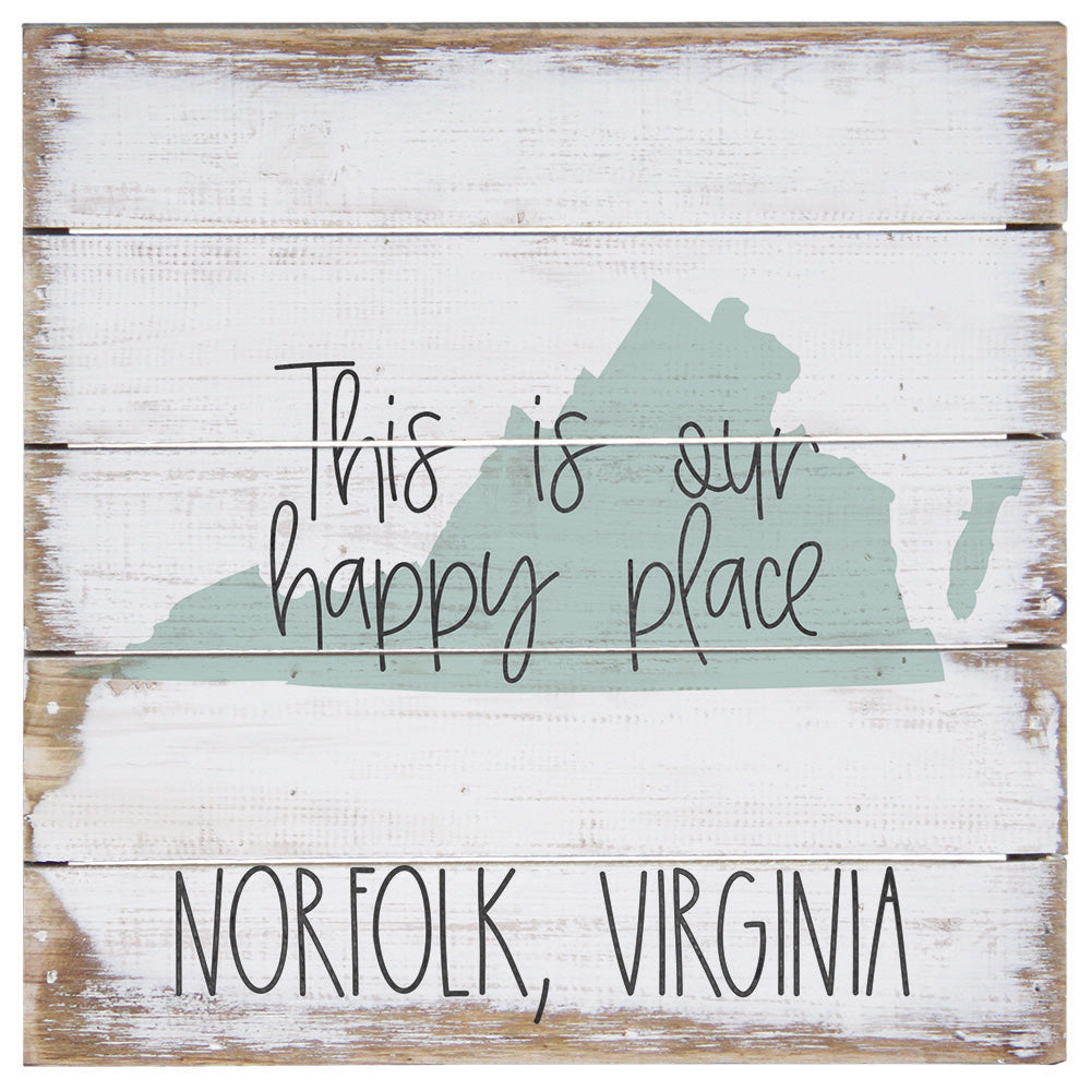 This Is Our Happy Place LOC STA 8"