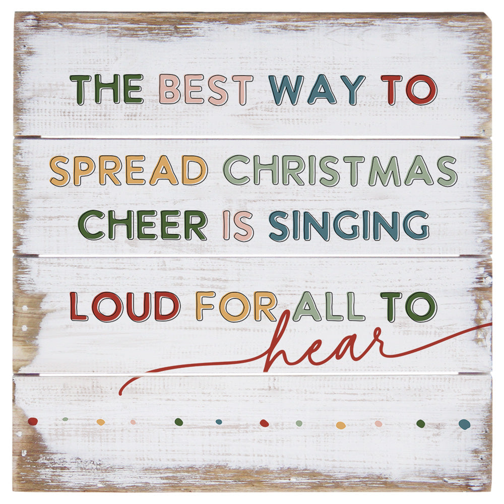 Spread Cheer Colorful 6"