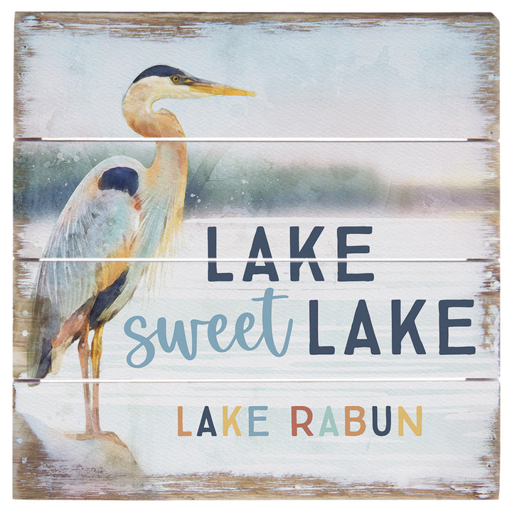 Lake Sweet Heron LOC 6"