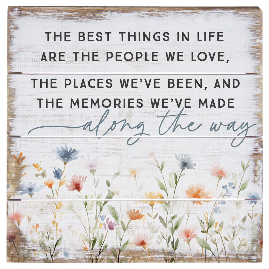 Along The Way Flowers 6"