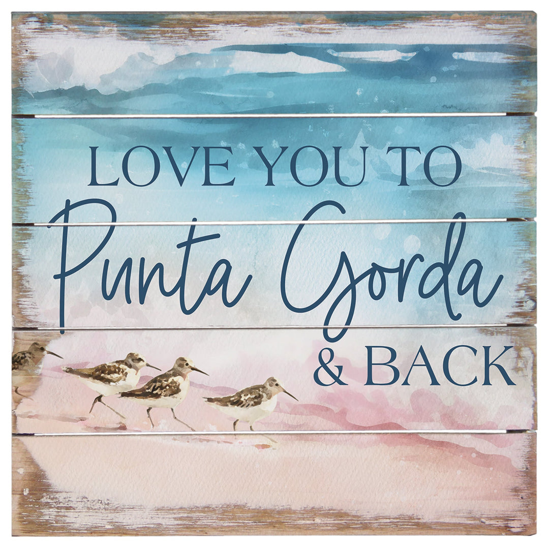 Love To Sandpipers LOC 8"