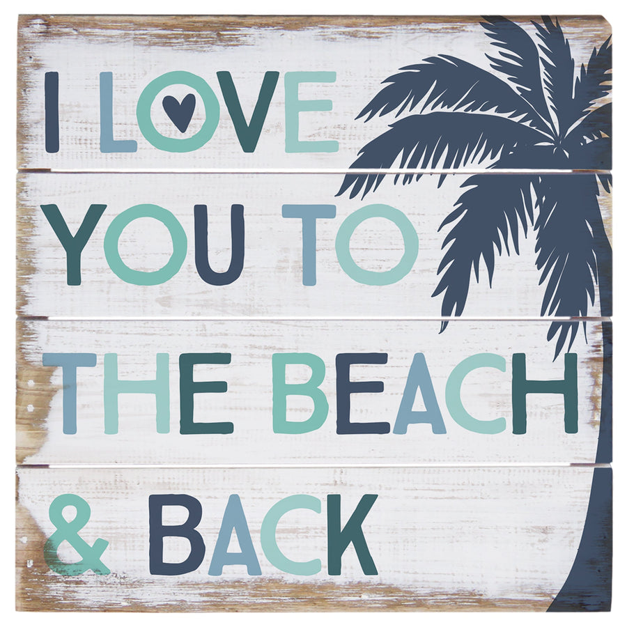 Beach & Back Palm PER 6"