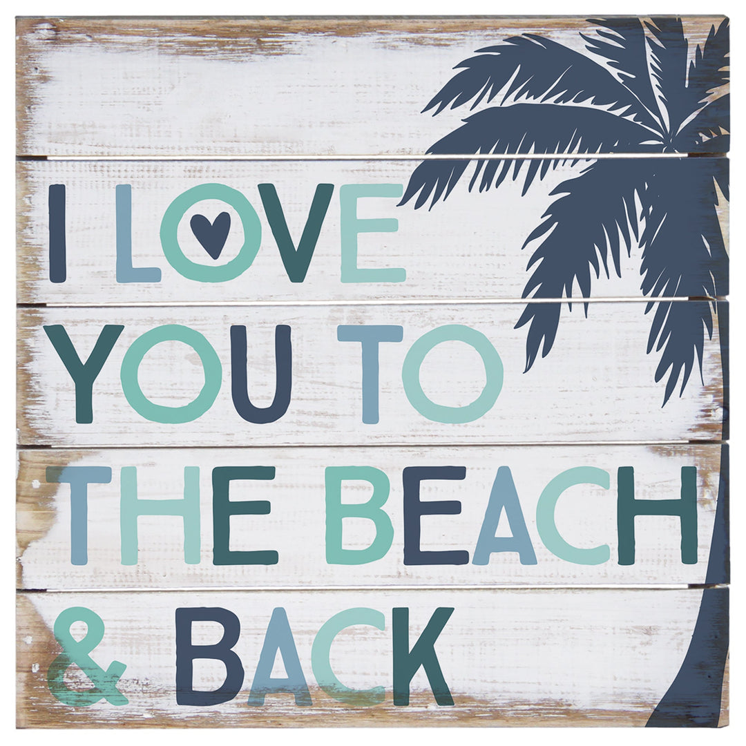 Beach & Back Palm PER 8"
