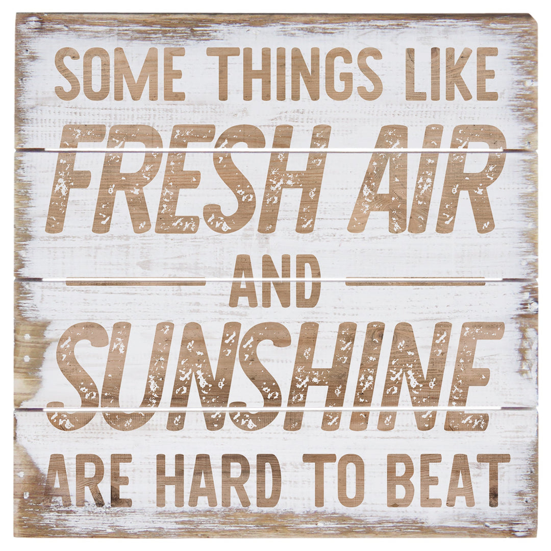 Fresh Air Sunshine Wood 6"