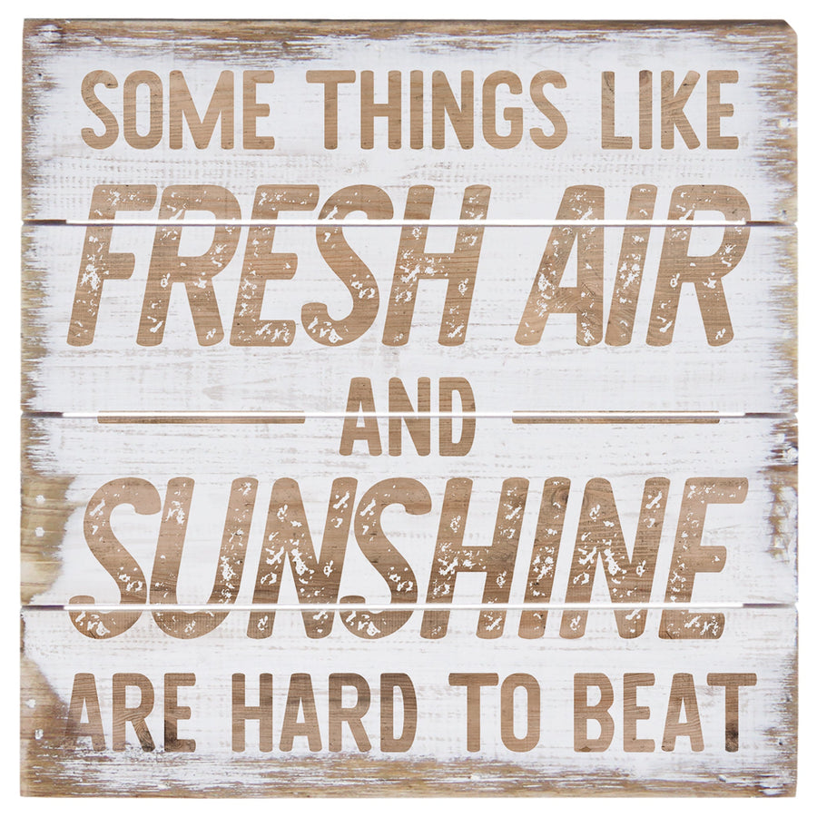 Fresh Air Sunshine Wood 6"