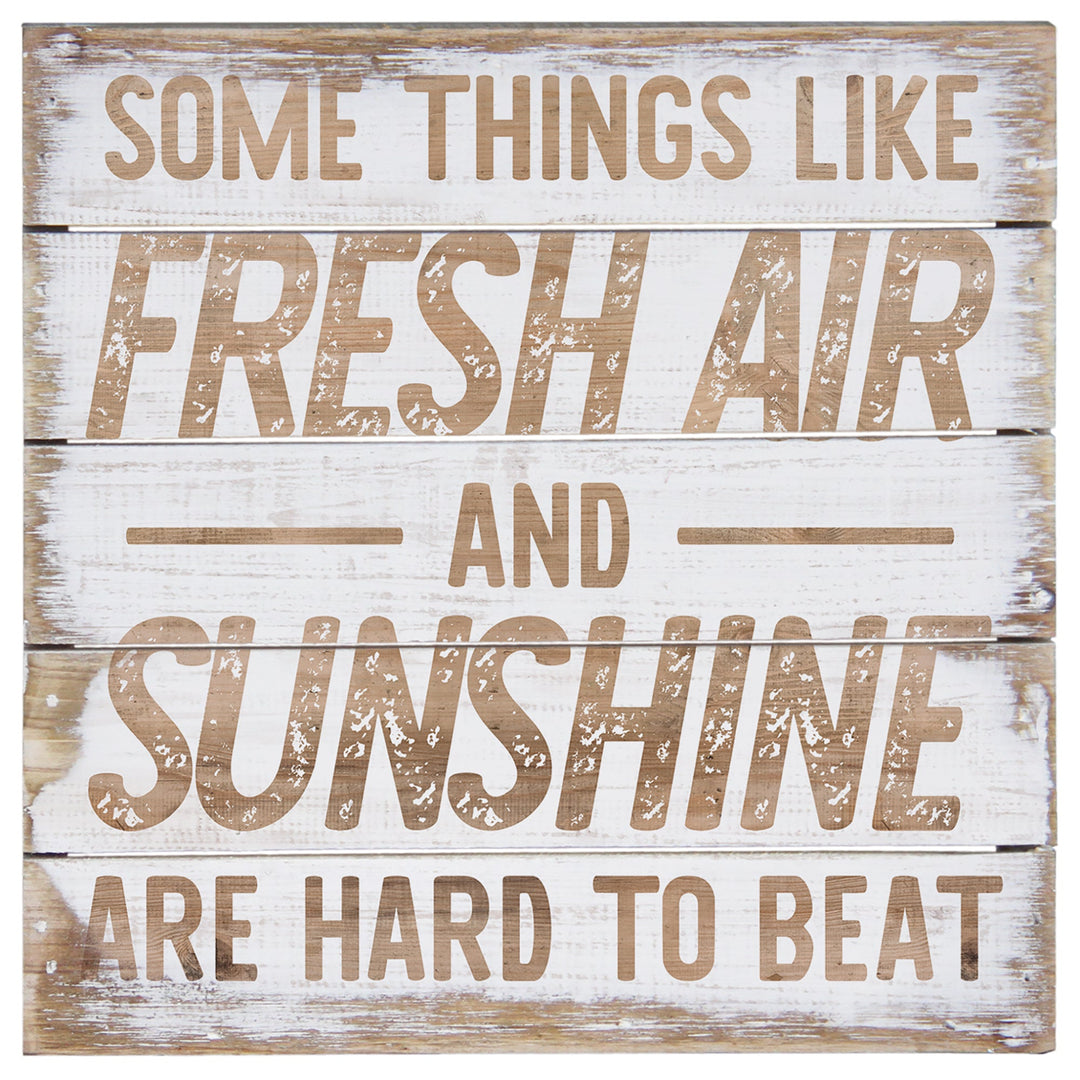 Fresh Air Sunshine Wood 8"