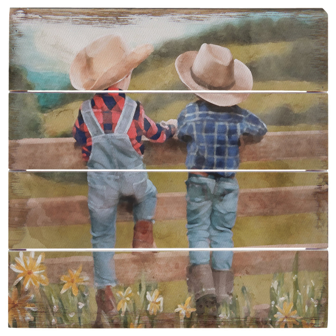 Little Cowboys Fence 6"