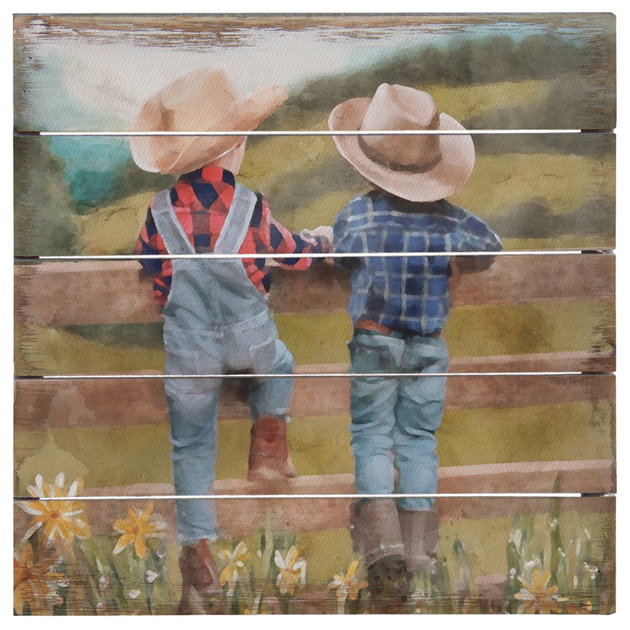 Little Cowboys Fence 8"