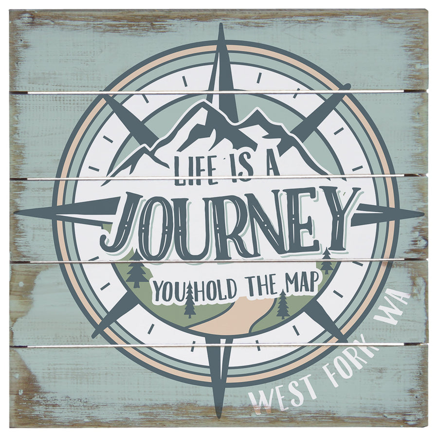 Life Journey Compass LOC 8"